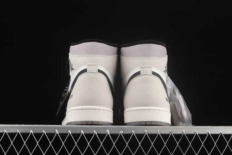 All categories Air Jordan Jordan series basketball shoes Air Jordan 1 High Air Jordan 1 Retro AJ1 Joe 1 premium white gray 3M reflective high-top basketball shoes DB2889-100